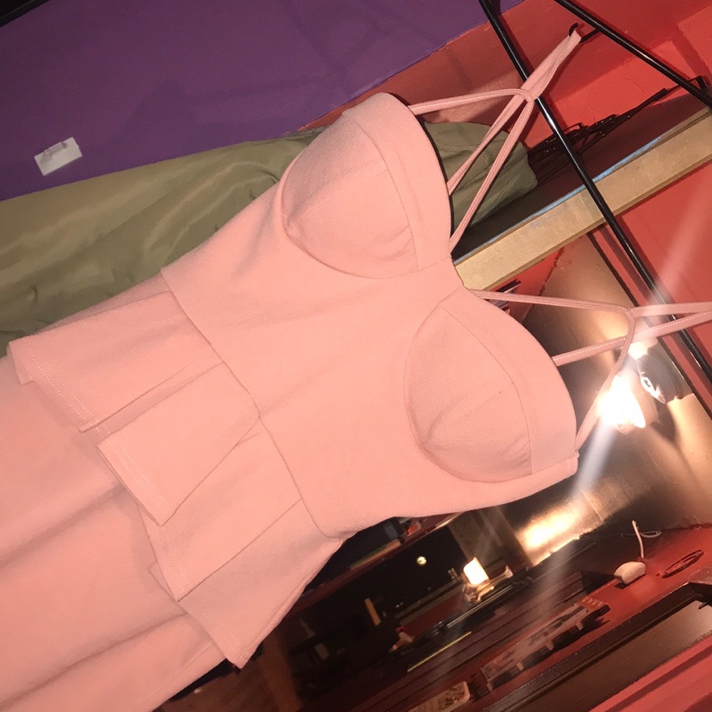 Peplum dress